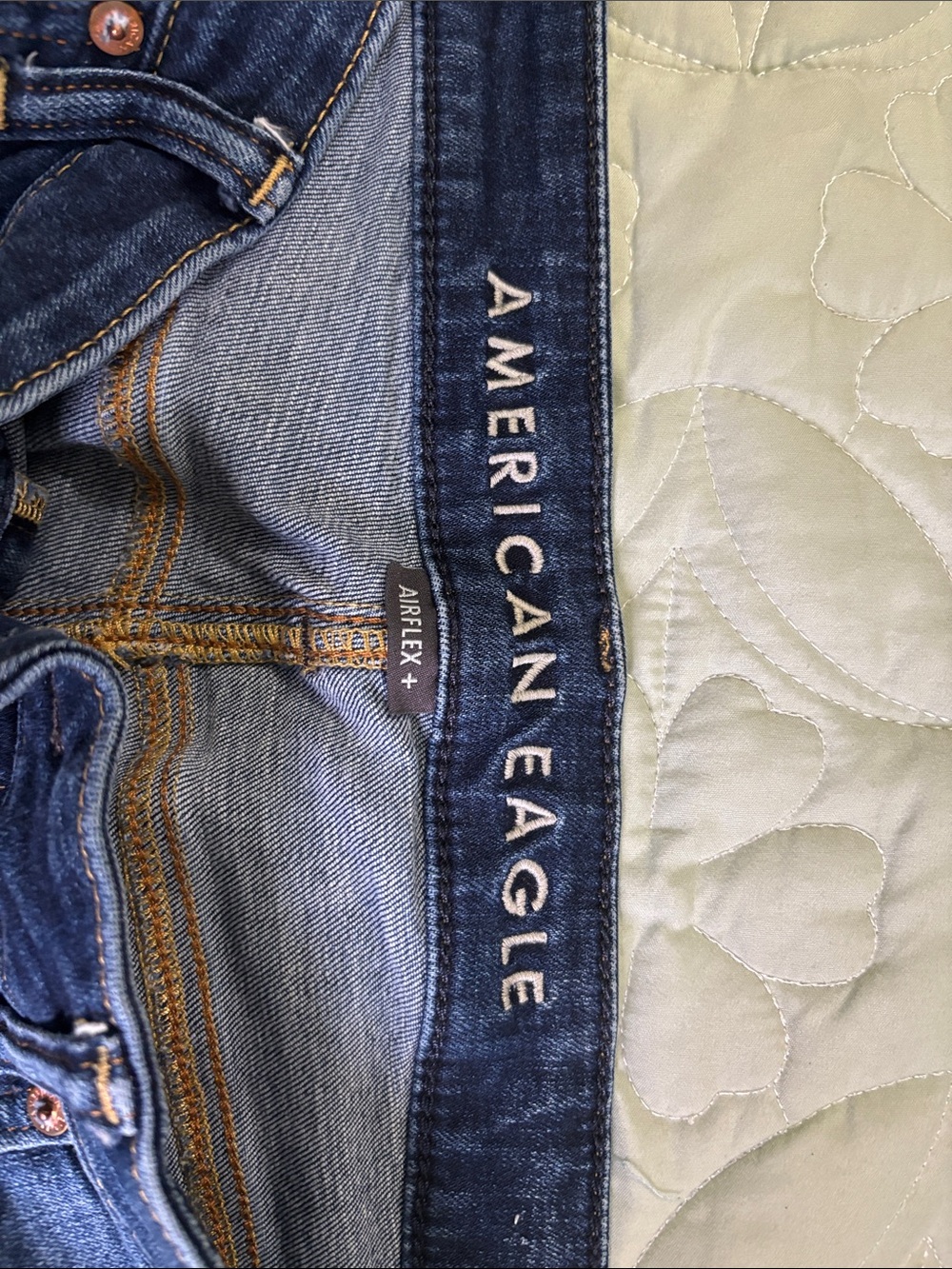 American Eagle Outfitters Men’s Indigo Slim Straight Jeans